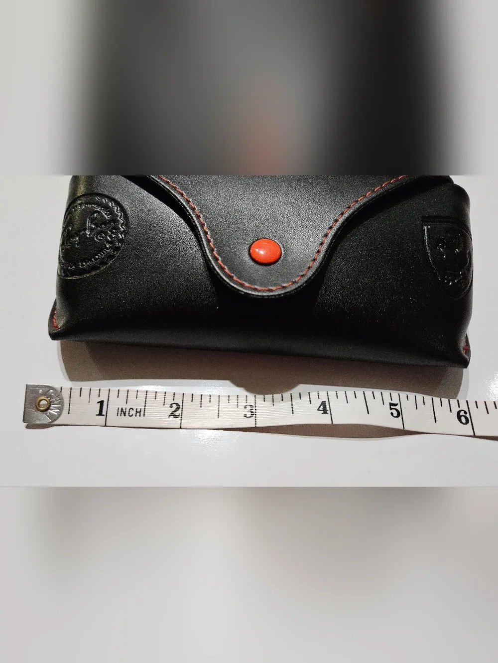Ray-Ban Scuderia Ferrari Sunglasses Case Black Red Case Only.